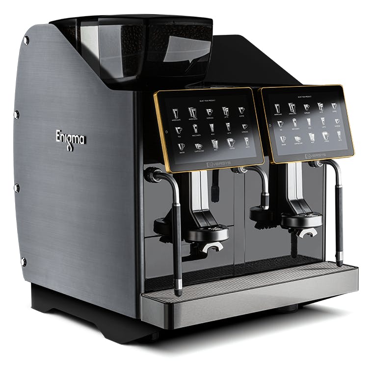 commercial coffee machine with grinder