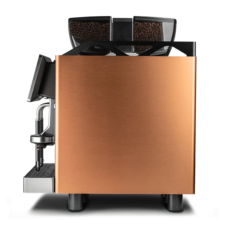 commercial coffee machine with built in grinder